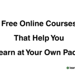 Free Online Courses That Help You Learn at Your Own Pace