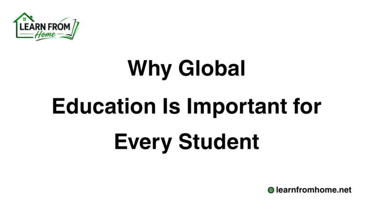 Why Global Education Is Important for Every Student