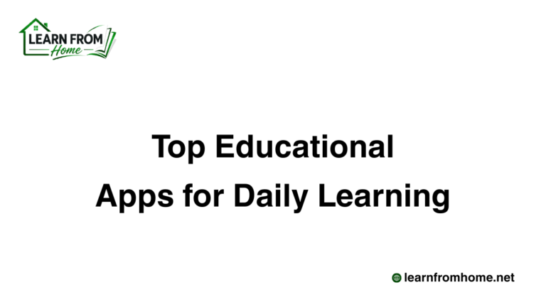 Top Educational Apps for Daily Learning